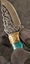 19cm Mongolian BBQ Knife Meat Cleaver Copper Handle Hunting Camping BBQ Knife Carousel 10