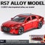 1:32 Audi RS7 Sports Car Electroplated Version Alloycar Diecast Metal Carousel 1