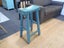 Teak Chinese Style Stool - Crackle Paint Finish Carousel 7