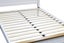 NOTTINGHAM Solid Oak Wood Bed Frame (White) - Queen Carousel 3