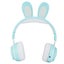 over ear headset Rabbit Ear Bluetooth 5.0 Headphones Folding Kids Wireless Carousel 3