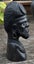Vintage Ebonised African Tribal Hand-Carved Bust/Sculpture Carousel 1