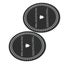 reel to reel tape recorder reel adjusting disc 2Pcs Nab HUB Adapter Spacer 82mm Carousel 4