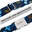 Personalized Dog Cat Tag Collar Nylon Print Engrave Customize Nameplate ID Carousel 3