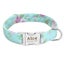 Personalized Dog Cat Tag Collar Nylon Print Engrave Customize Nameplate ID Carousel 8