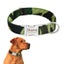 Personalized Dog Cat Tag Collar Nylon Print Engrave Customize Nameplate ID Carousel 10