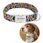 Personalized Dog Cat Tag Collar Nylon Print Engrave Customize Nameplate ID Carousel 11