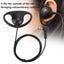 3.5mm earphone 2PCS Mobile Phone 3.5mm Large Loudspeaker Ear Hanging Headset Carousel 4