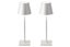 2Pcs Rechargeable Table Lamp 3 Color Cordless LED Table Lamp Touch Desk Lamp-Whi Carousel 1