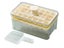 2 X 56 Grid Ice Tray Mold Ice Cube Maker Storage Container Boxes Light Yellow Carousel 4