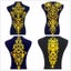 1 Piece Iron On Appliques Gold Embroidered Patches For Garment Europe Vintage Carousel 2