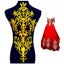 1 Piece Iron On Appliques Gold Embroidered Patches For Garment Europe Vintage Carousel 7