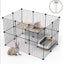 Foldable Pet Playpen Metal Fence Carousel 1