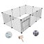 Foldable Pet Playpen Metal Fence Carousel 2