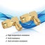 adapter connector sma female to sma male 2PCS SMA Female to SMA Male Right angle Carousel 3