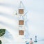 Wall-mounted Mediterranean Wooden Photo Frame Hanging Carousel 2