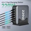 220W Charging Station for Multiple Devices 6-Port USB Charging Hub Carousel 7