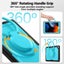 iPad Air 3rd Gen/Pro 10.5 inch Drop Protection Frosting Handle Case-LightBlue Carousel 3