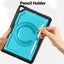 iPad Air 3rd Gen/Pro 10.5 inch Drop Protection Frosting Handle Case-LightBlue Carousel 5
