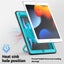 iPad Air 3rd Gen/Pro 10.5 inch Drop Protection Frosting Handle Case-LightBlue Carousel 6