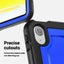 iPad A16 11th Gen 11 Inch 2025 Drop Protection Frosting Handle Case-DarkBlue Carousel 8
