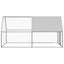 Outdoor Chicken Cage 2x2x2 m Galvanised Steel Tbnktok Carousel 3