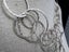 Handcrafted Modernist Sterling Silver 'Bubbles and Circles' Necklace Carousel 4