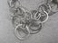 Handcrafted Modernist Sterling Silver 'Bubbles and Circles' Necklace Carousel 6