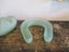 GREEN DEPRESSION GLASS, HORSE SHOE & VASE Carousel 6