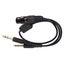 female xlr to ga 2 plugs aviation headset adapter xlr to ga dual plug cable xlr Carousel 3
