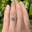 9ct Yellow Gold Sapphire & Diamond Three Stone Diamond Ring ~ $5,700! Carousel 9
