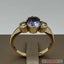 9ct Yellow Gold Sapphire & Diamond Three Stone Diamond Ring ~ $5,700! Carousel 6