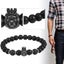 men bracelet bead bracelet bead bangle stone bead bracelet Men Beaded Black Carousel 4