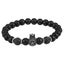 men bracelet bead bracelet bead bangle stone bead bracelet Men Beaded Black Carousel 5