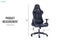 RAIDERS Swivel Gaming Chair (Black) Carousel 2