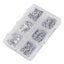 angel wing jewelry findings diy jewelry findings 60Pcs 14-26mm Angel Wing Carousel 2