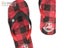 Swanndri Swanndal Jandals Red/Black Check 9/10 Carousel 4
