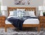 Classic# NZ Pine Simplicity Bed Frame | King | Pine color | LS Carousel 8