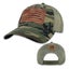 John Deere Traditional Camo with Leather Flag Mesh Cap Carousel 1