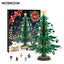 Mini Christmas Tree Toy Set Wooden Christmas Desktop Decoration Carousel 1