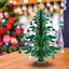 Mini Christmas Tree Toy Set Wooden Christmas Desktop Decoration Carousel 3