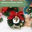 50pcs Mini Christmas Wreaths, Christmas Holiday Decorations Carousel 3