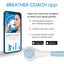 Respiratory Lung Exerciser Breathing Exercise Device Handheld Portable Trainer Carousel 5