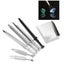 diamond pick up tool jewelry tweezers jewelry beads claw 7pcs / set 4 Prongs Carousel 3
