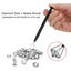 diamond pick up tool jewelry tweezers jewelry beads claw 7pcs / set 4 Prongs Carousel 4
