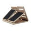 NNEOBA Wooden Slant Board - 4 Angle Yoga Accessory Carousel 5