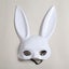 Halloween Bunny Mask Rabbit Ears Set of 4 Carousel 3
