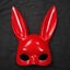 Halloween Bunny Mask Rabbit Ears Set of 4 Carousel 5