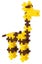 Plus-Plus: Giraffe Tube (100pc) Carousel 2