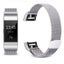 Fitbit Charge 2 Milanese Loop Strap Silver Carousel 1
